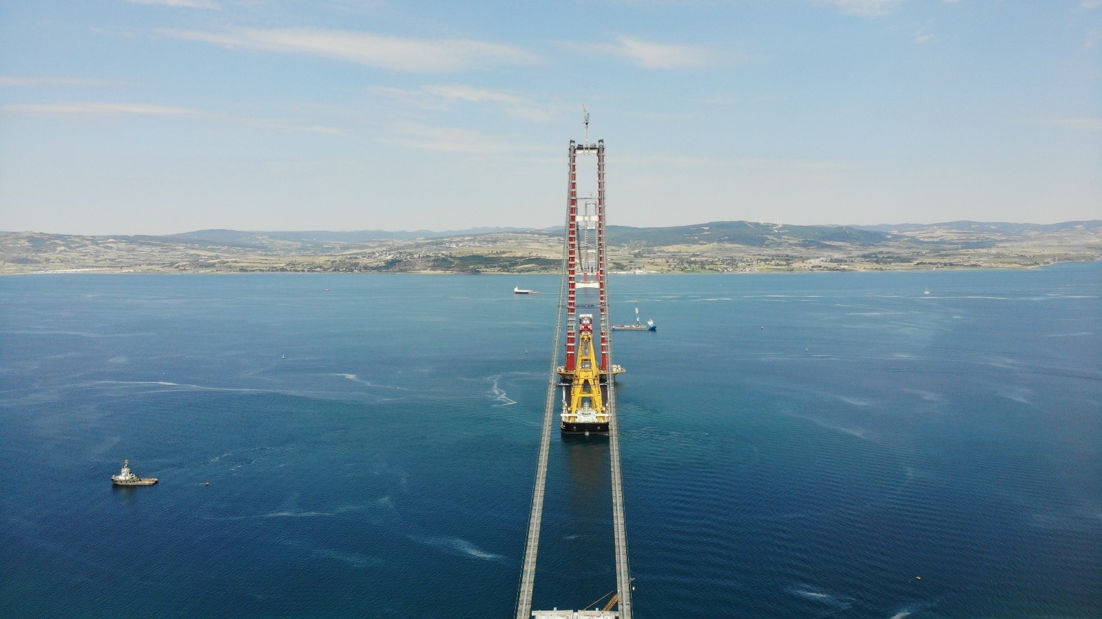 1915 Çanakkale Köprüsü’nde kedi yolundaki köprülerin sökümüne başlandı
