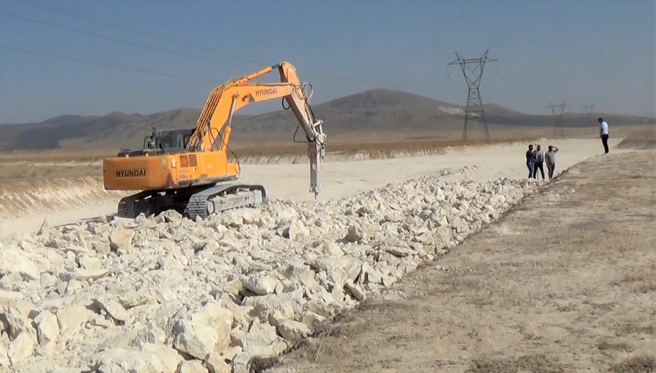 Zafer OSB’nin inşaat alanı havadan görüntülendi