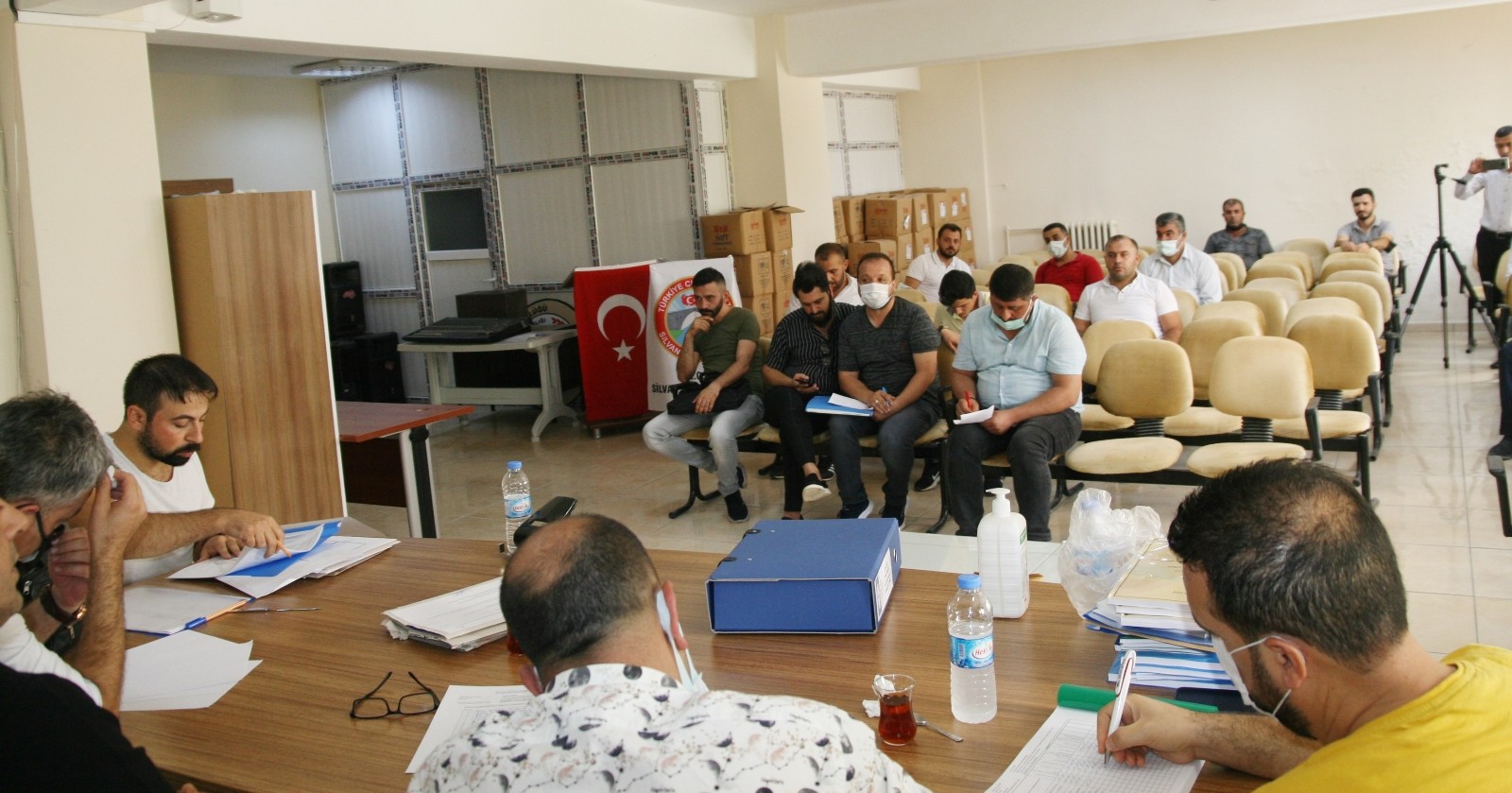 Silvan’da taşıma ihalesi yapıldı