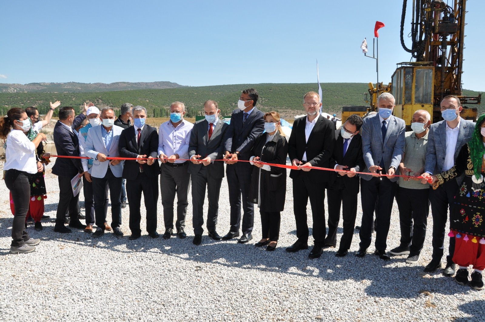 Simav’da termal kaynak suyu sevinci