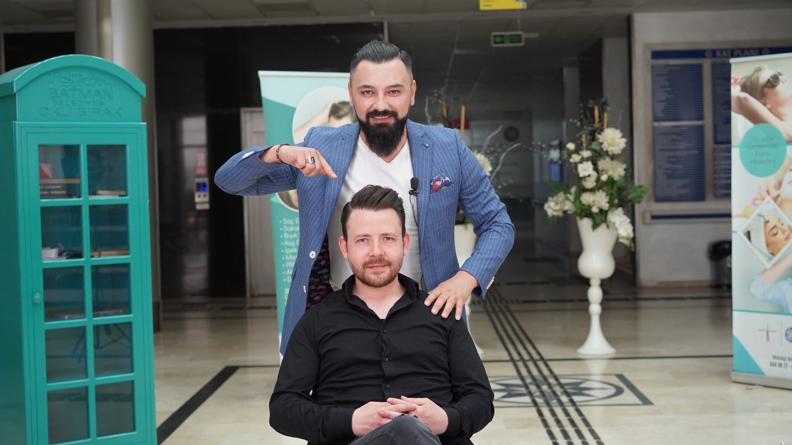 Batman’da saç ekim merkezi, bölgenin parlayan yıldızı oldu