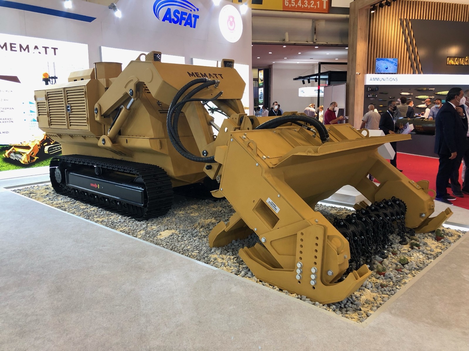 Mayınları ‘MEMATT’ temizleyecek