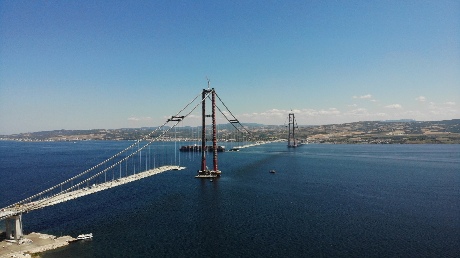 1915 Çanakkale Köprüsü’nde adım adım sona yaklaşıldı