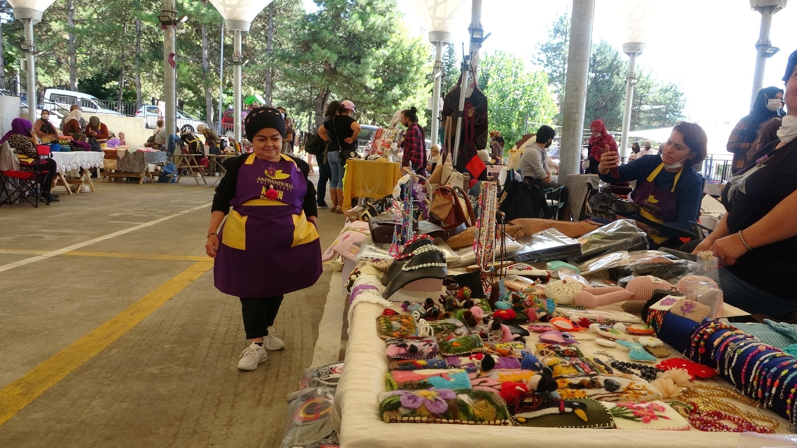 Bu pazarda sadece kadınlar ürettiklerini satabilecek