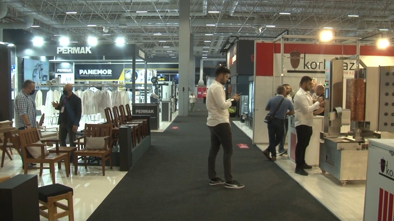 Restoran, kafe, pastane ekipmanları görücüye çıktı