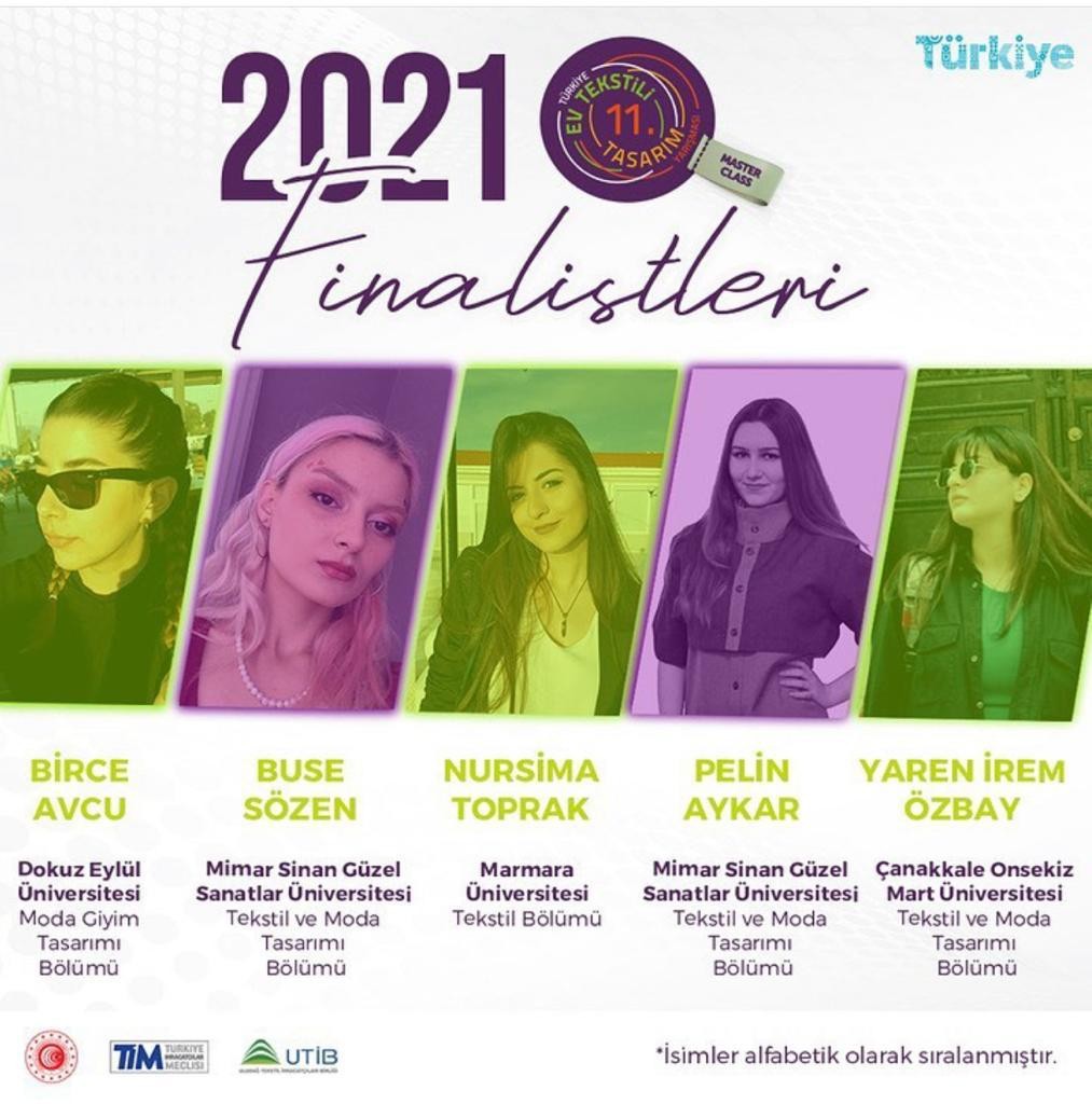 Ev tekstili tasarım yarışması finalistleri belli oldu