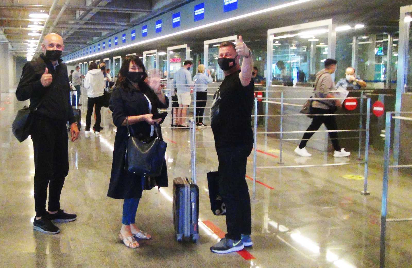 Bir yıl aradan sonra ilk İngiliz turist kafilesi geldi