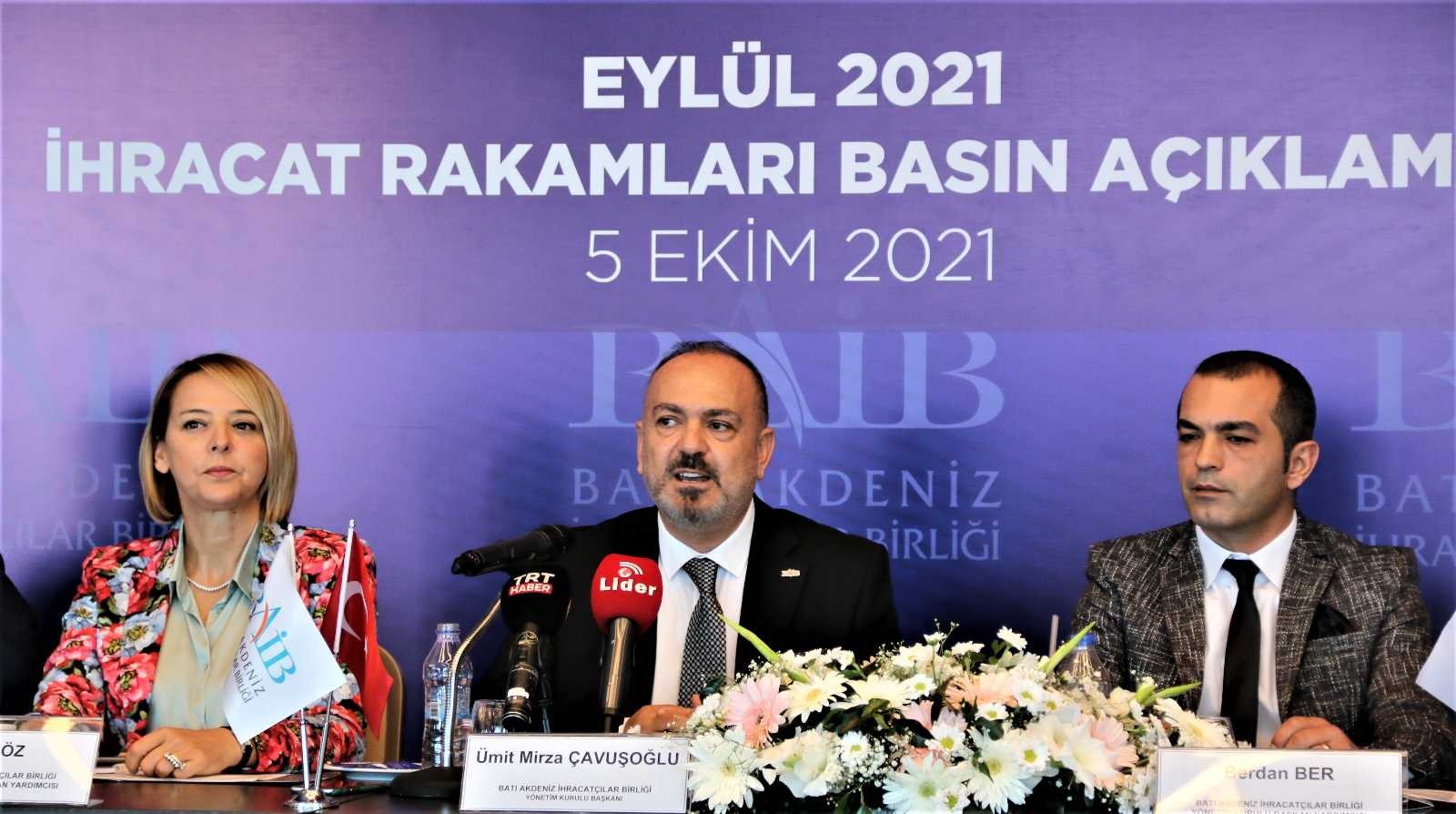 Batı Akdeniz ihracatı tarihi rekora koşuyor