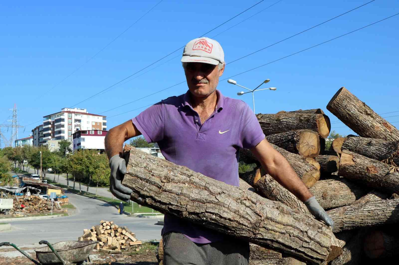Büyük fabrikalar odunu ateşliyor