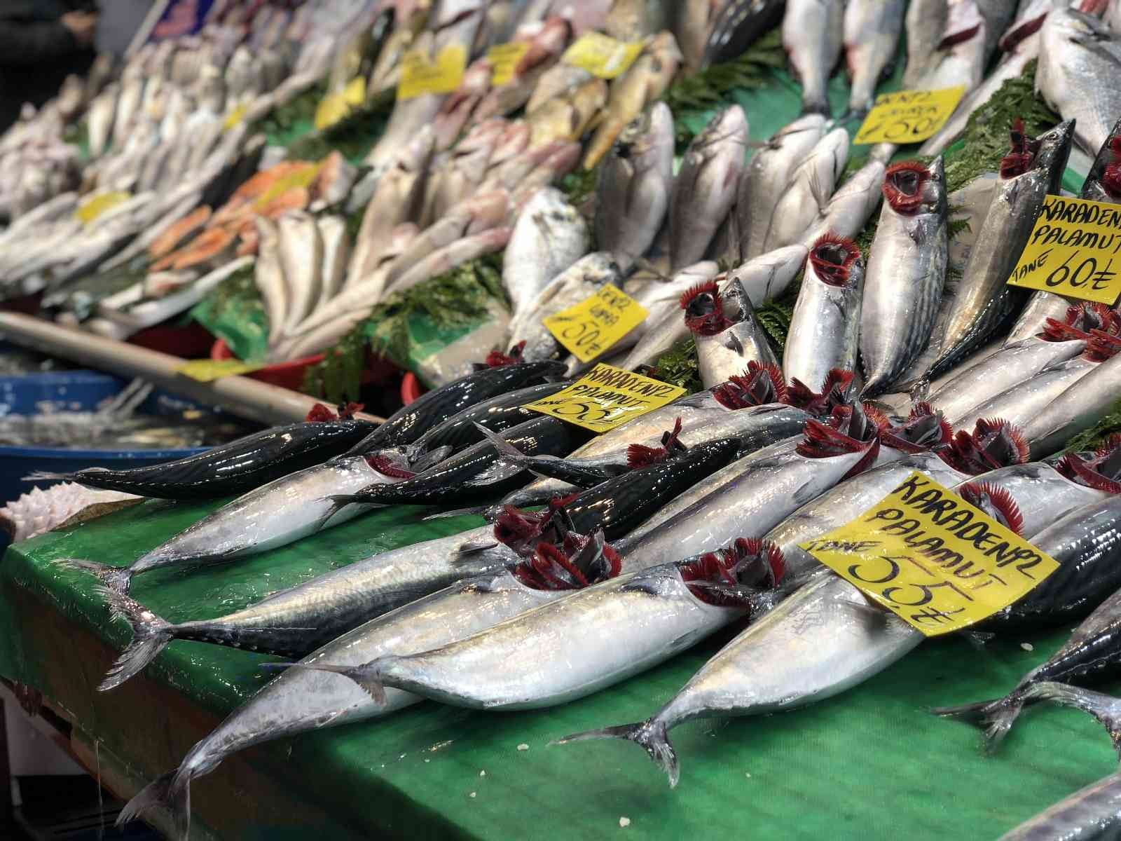 Balık tezgahlarında çeşit bolluğu yaşanıyor