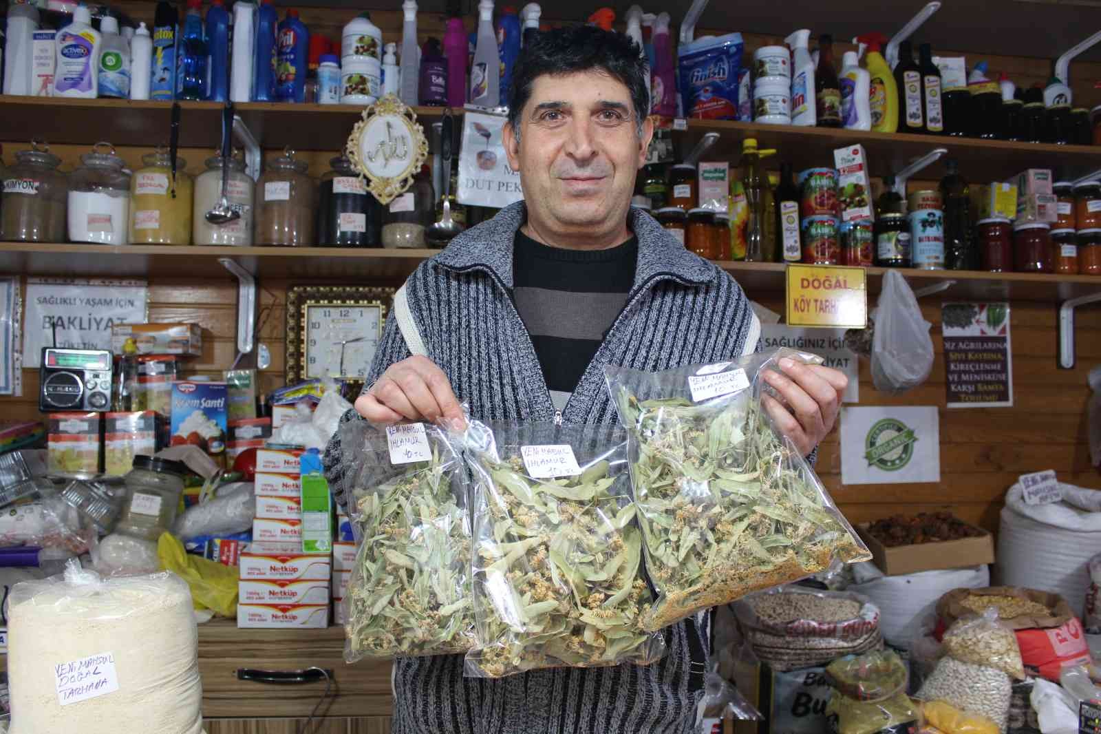 (Özel) Gribe kalkan ıhlamurun kilosu 400 lira