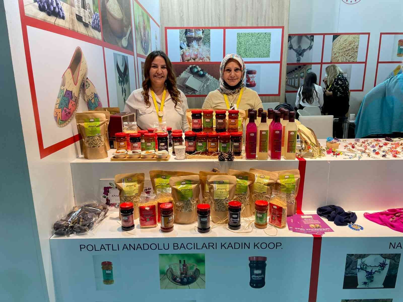 YÖREX’te Polatlı’nın ürünlerine ilgi yoğun oldu