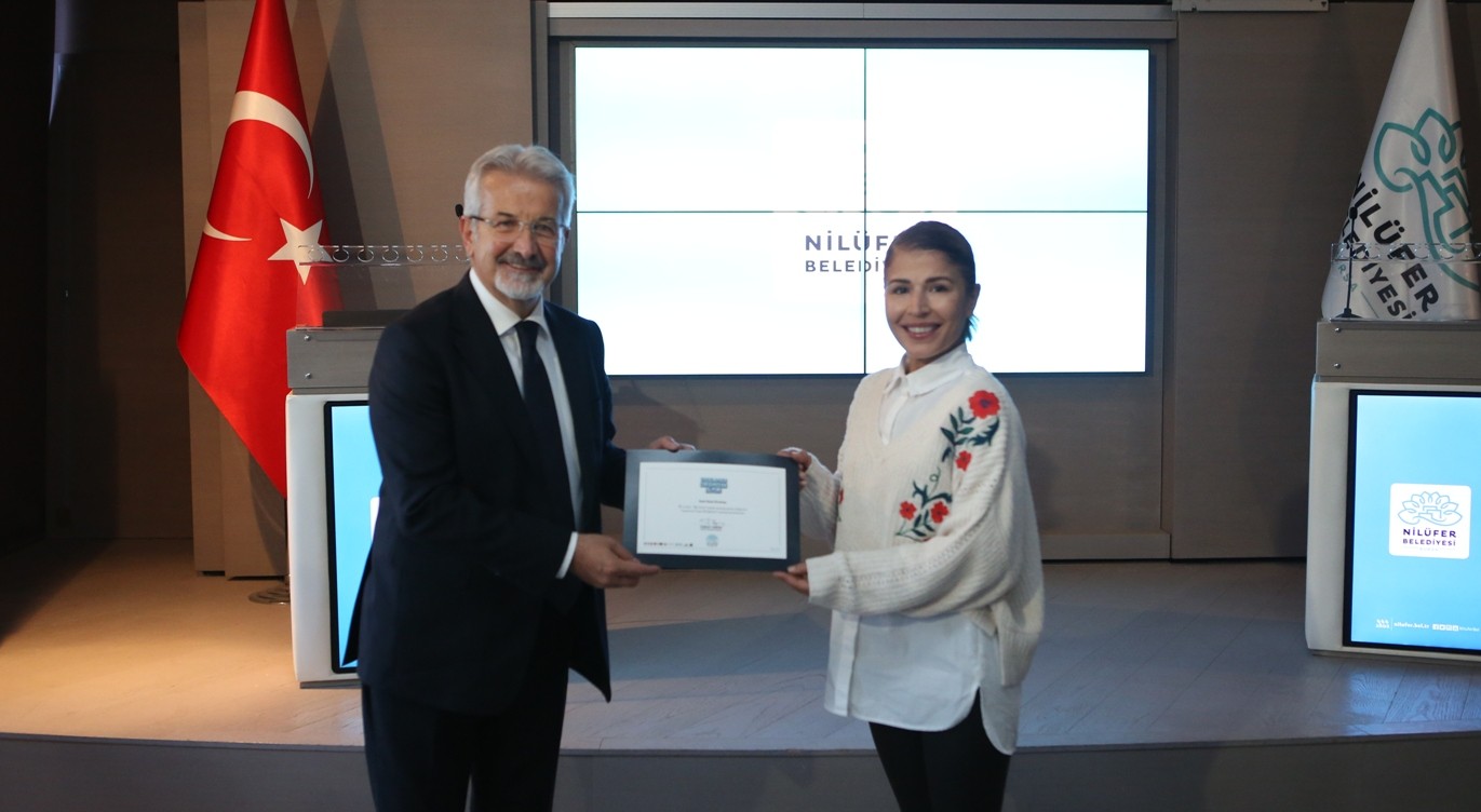 Nilüfer’de girişimci adaylarına sertifika