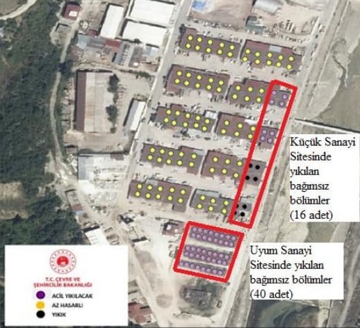 Ayancık’ta selde zarar gören 56 iş yerinin yeniden yapım ihalesi gerçekleştirildi