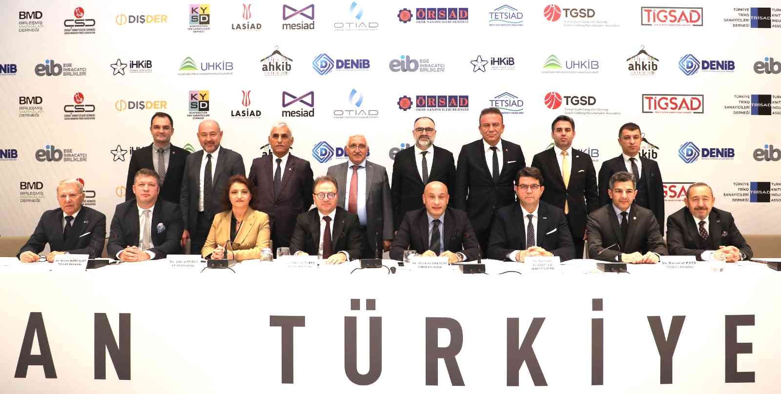 Hazır giyim ihracatçıları ham madde probleminde çözüm önerileri sundu