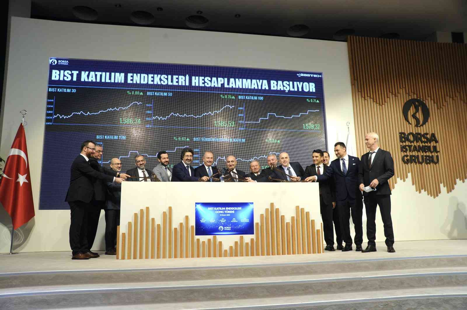 Borsa İstanbul’da gong Katılım Endeksleri için çaldı