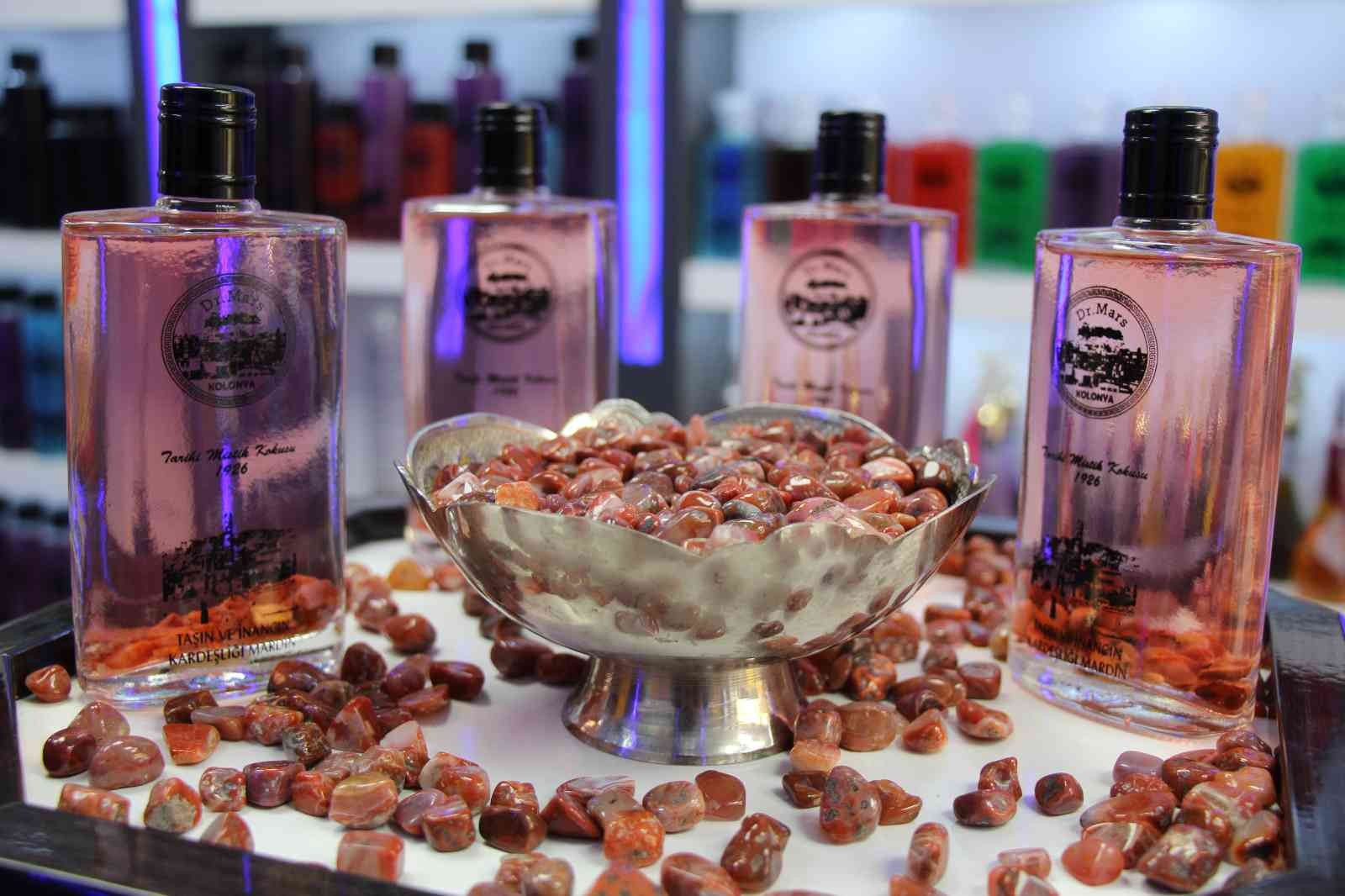 Akik taşından Türkiye’de ilk kez kolonya üretildi