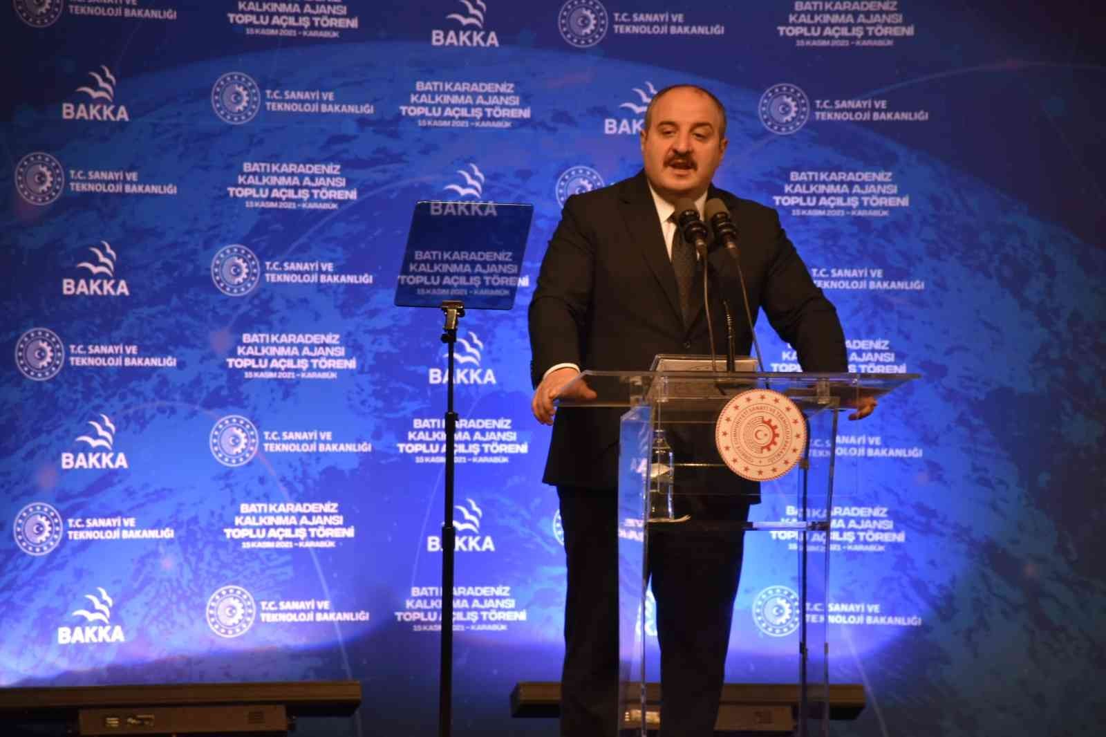 Bakan Varank, "Filyos Endüstri bölgesinin çok önemli kısmını BOTAŞ’a devrettik"