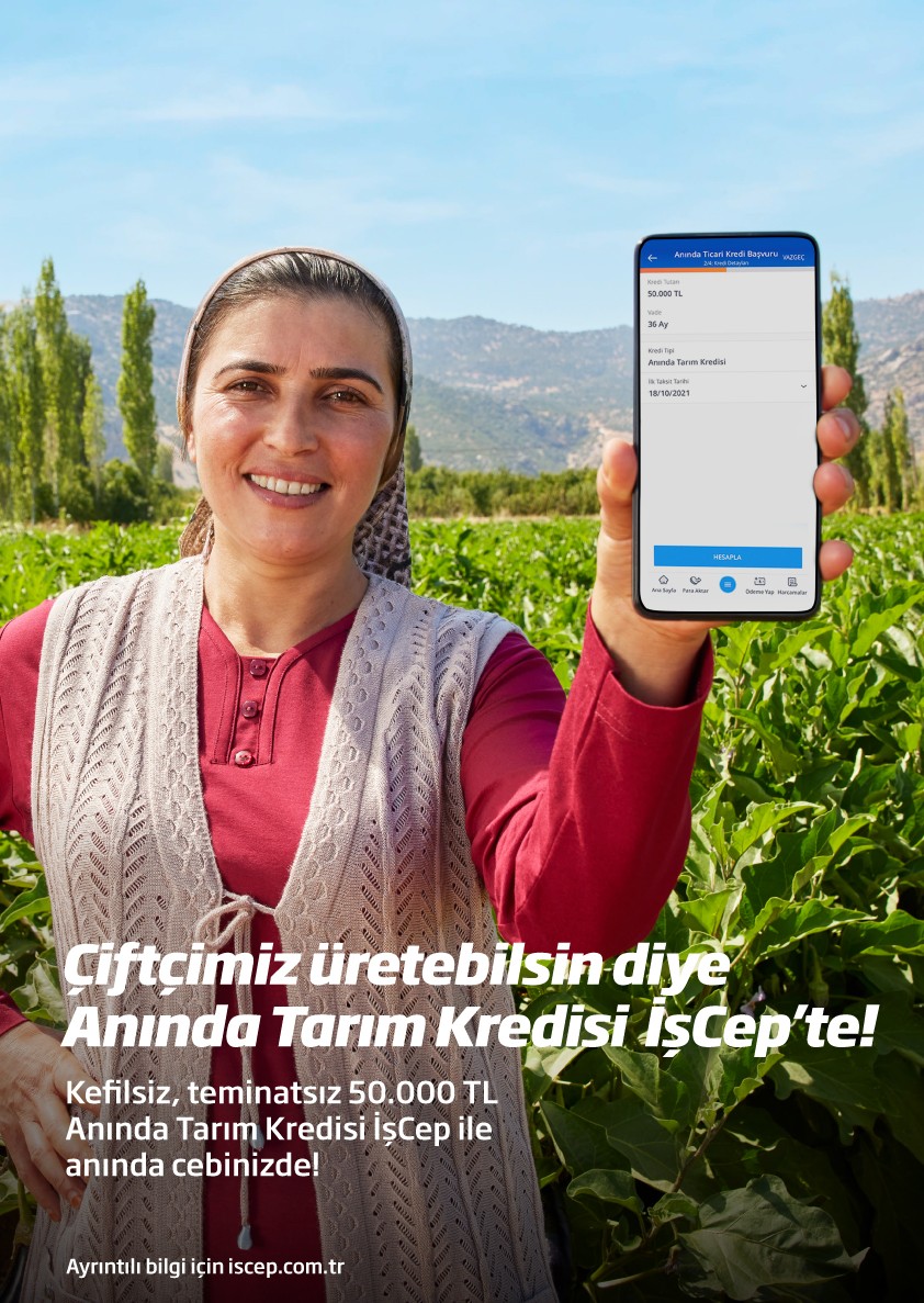 İş Bankası’ndan çiftçilere destek