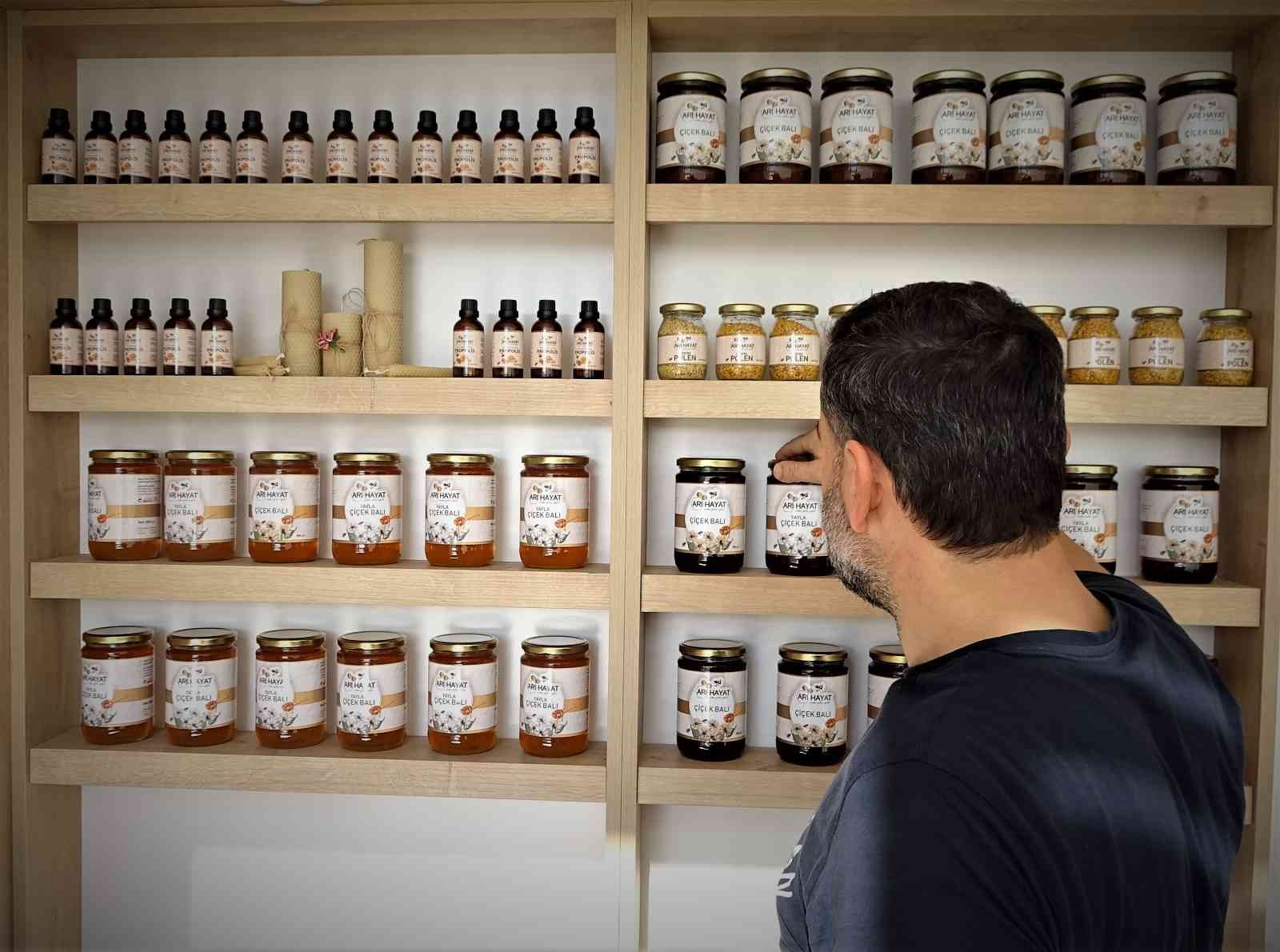 Kış geldi arı ürünlerine talep arttı