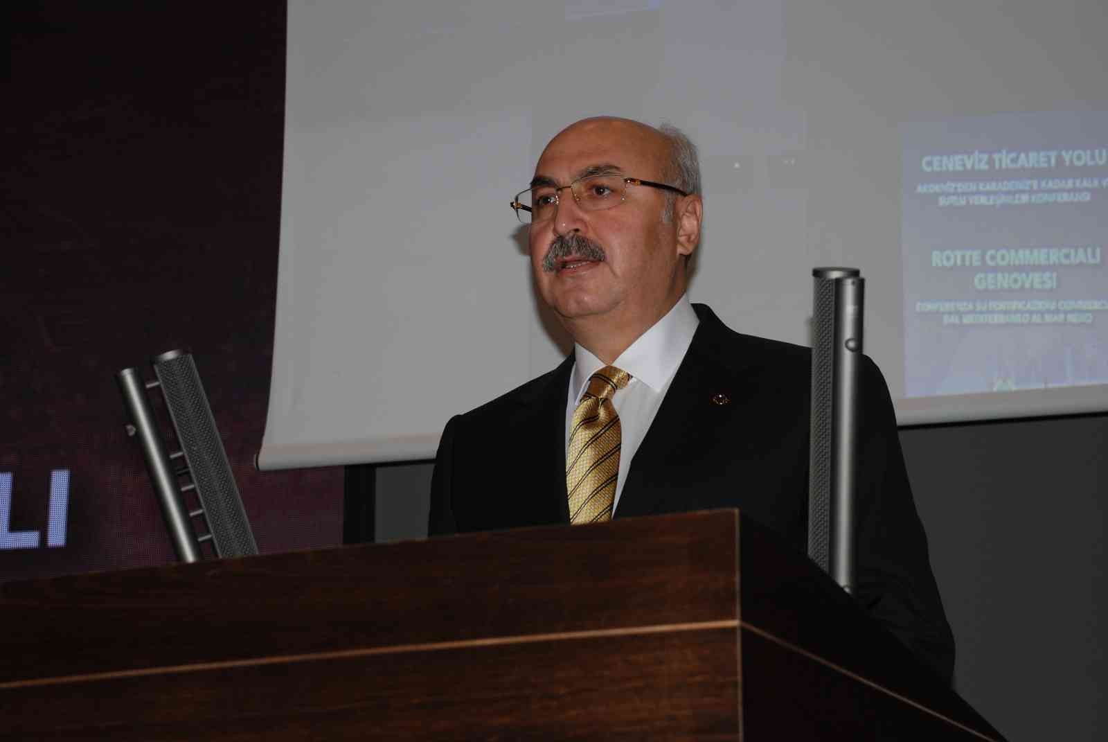 Ceneviz Ticaret Yolu konferansında Vali Köşger’den önemli açıklamalar