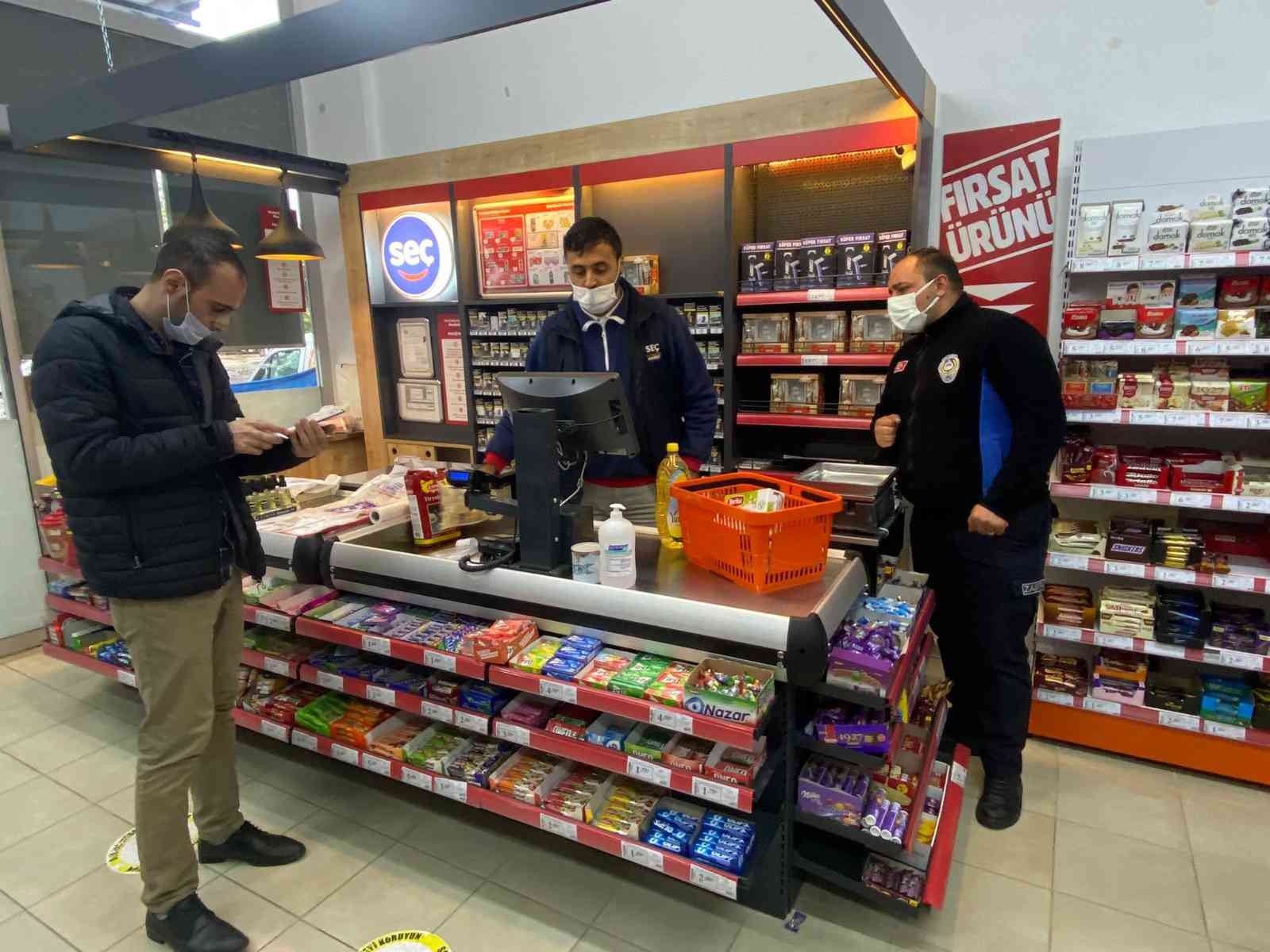 Altınova’da marketler mercek altında