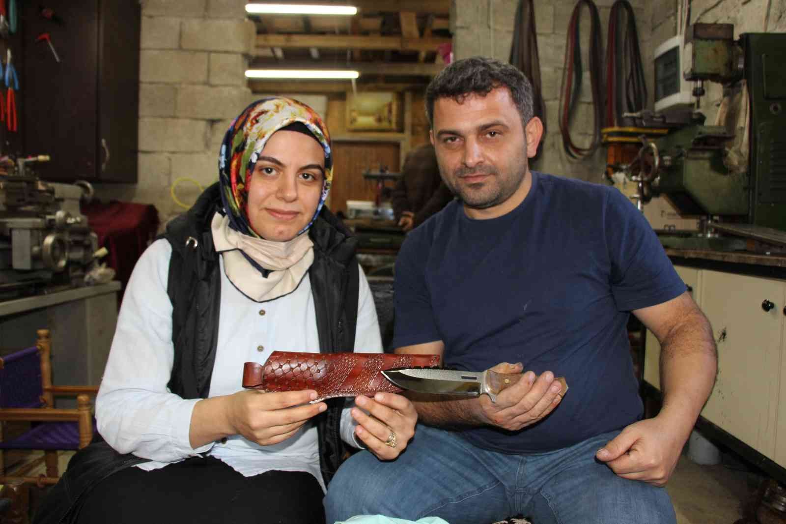 Piyasadaki bıçaklar "Kesmiyor" diye bıçak yapmaya başladı şimdi yurt dışından bile talep görüyor