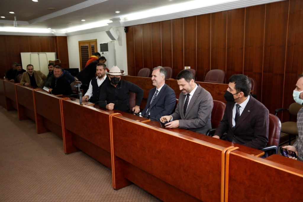 Taban ödüllü küçükbaş hayvan yetiştiricilerini ağırladı