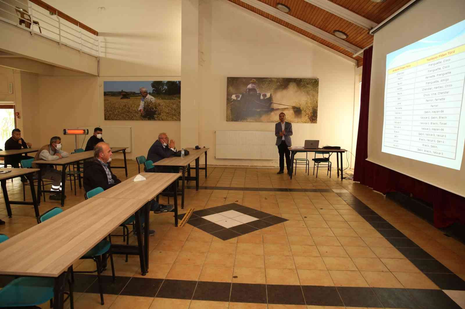 Çiftçi Evi’nde ceviz yetiştiriciliği eğitimi