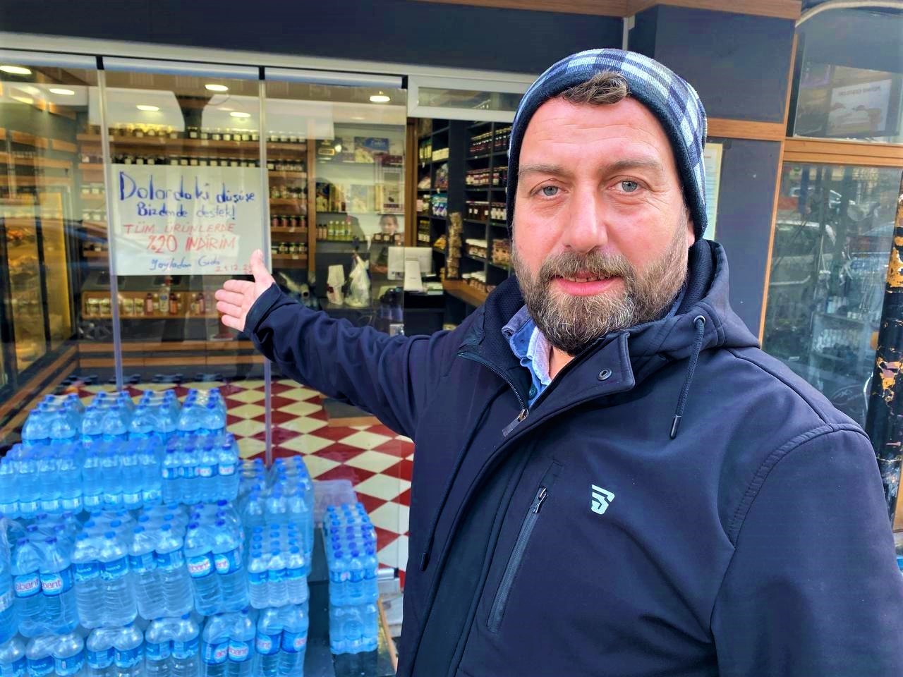 Kocaeli’de esnaftan örnek davranış