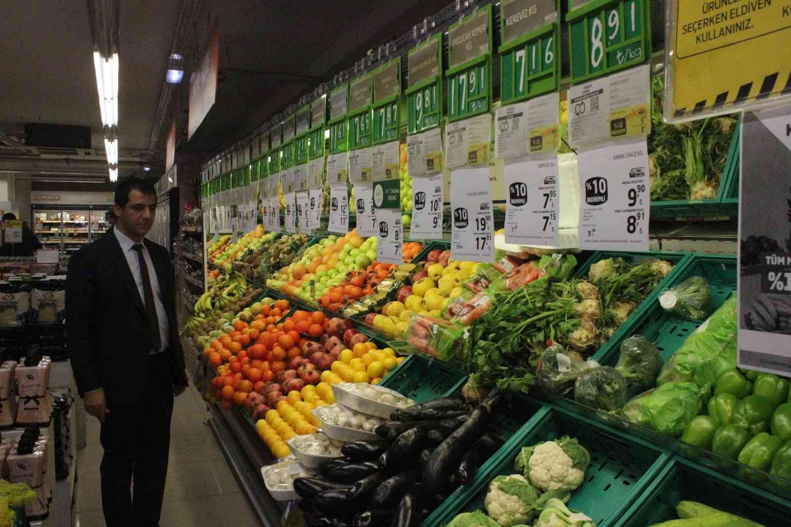 Kilis’te marketlere fahiş fiyat denetimi