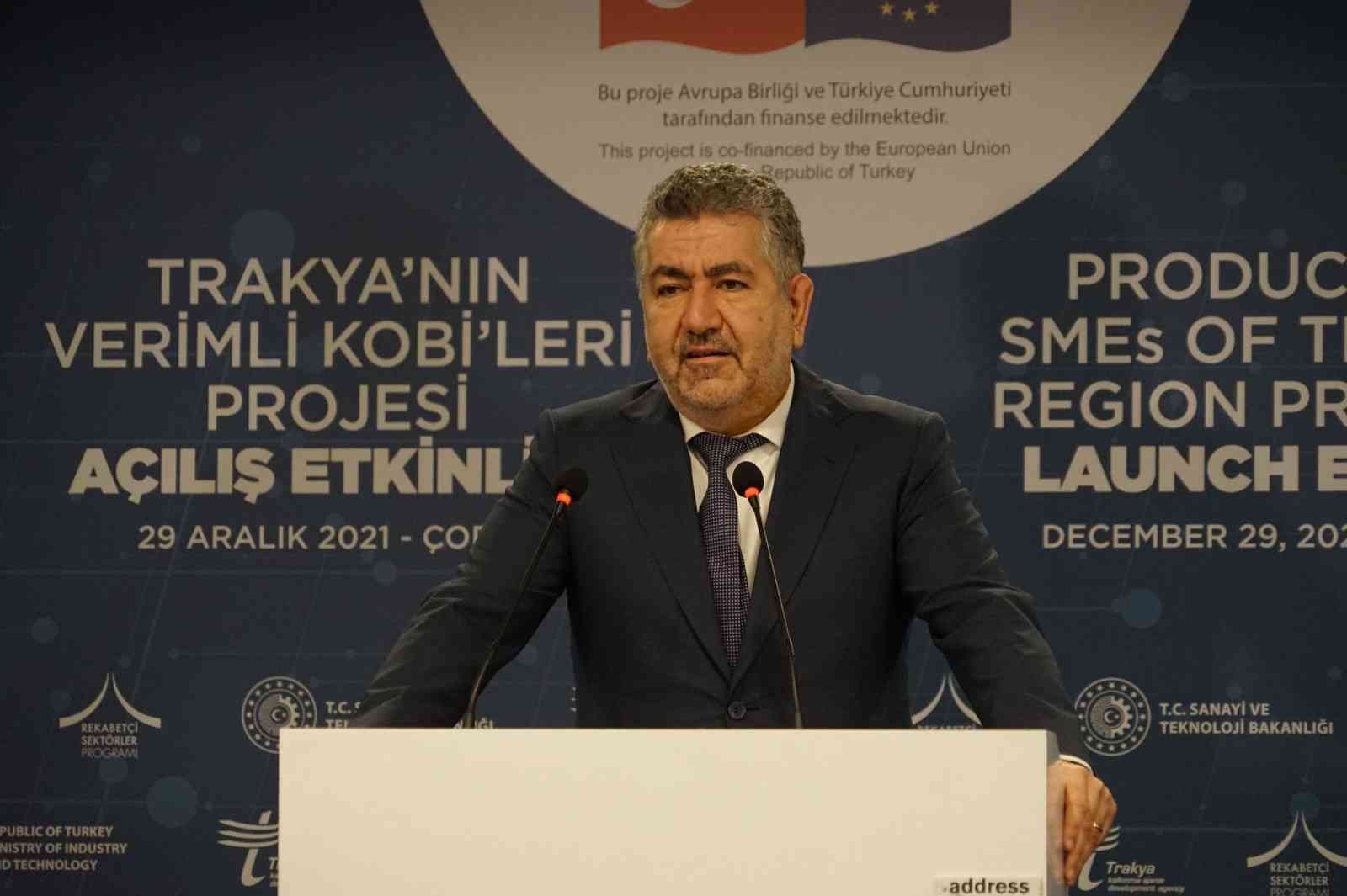 Trakya’nın verimli KOBİ’leri tanıtım toplantısı