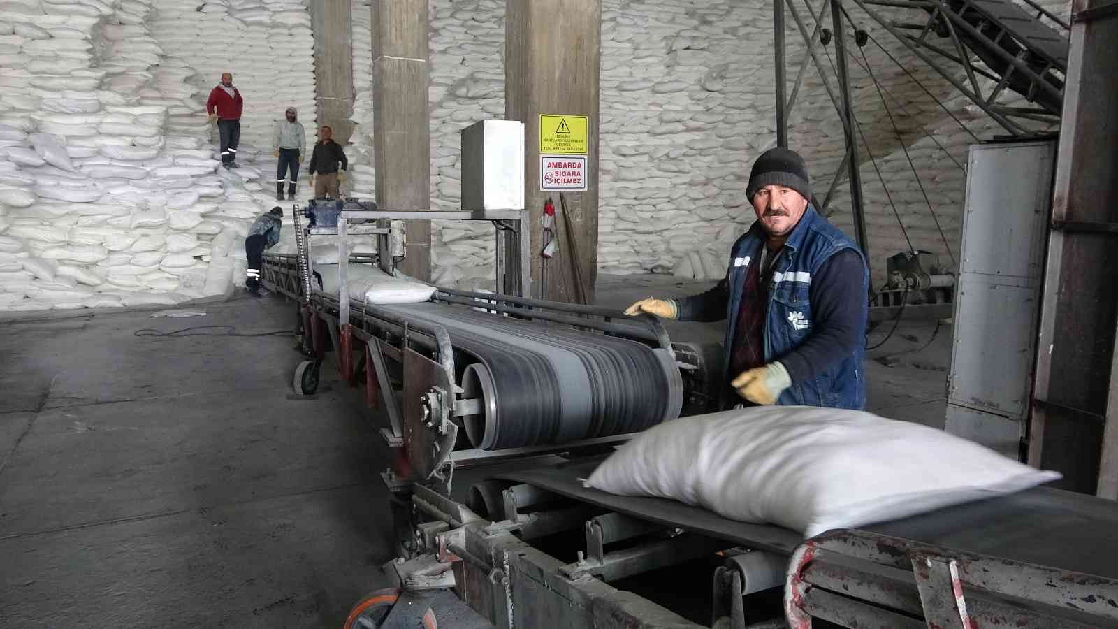 Muş’ta 38 bin 290 ton şeker üretimi yapıldı