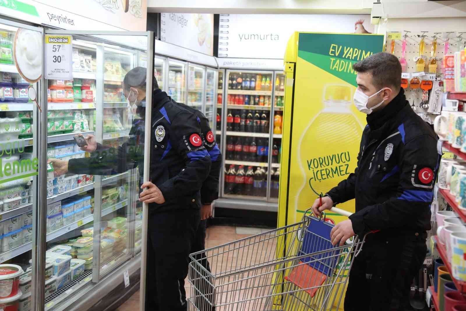 Eyüpsultan’da marketlere yönelik fahiş fiyat denetimi  yapıldı