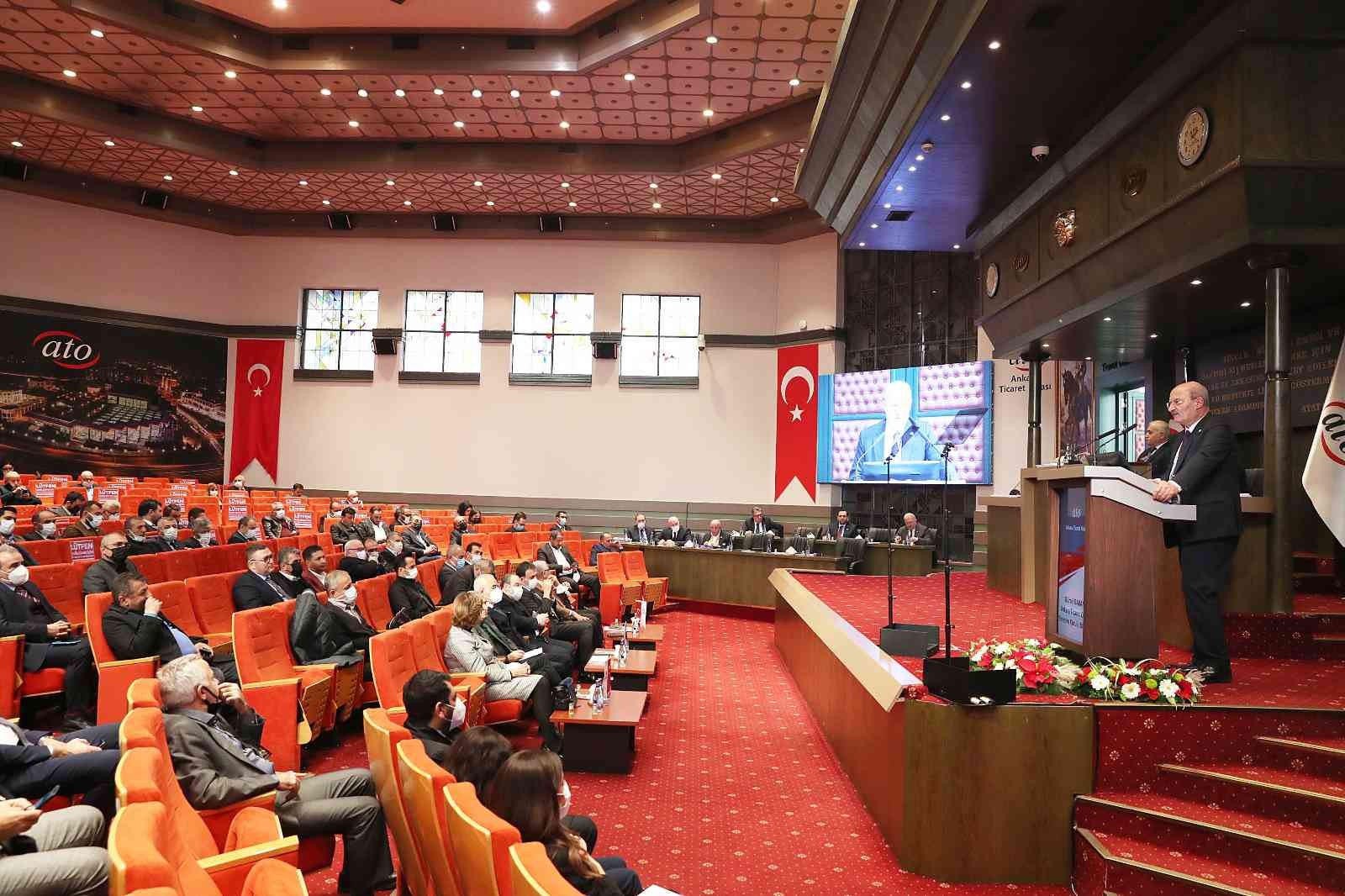 ATO Başkanı Baran: “İş dünyası olarak en büyük beklentimiz istikrar”