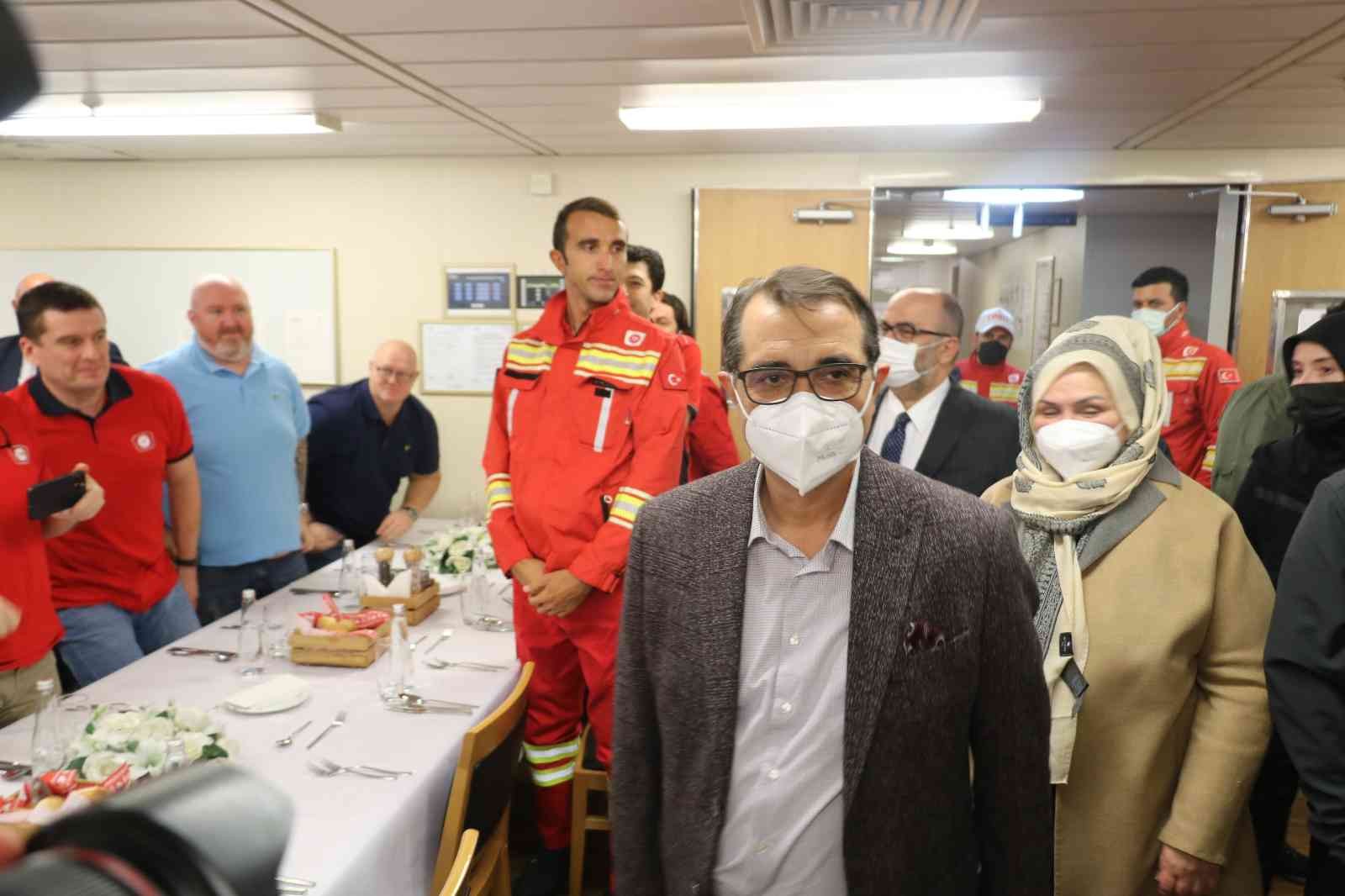 Enerji ve Tabii Kaynaklar Bakanı Fatih Dönmez Filyos’ta