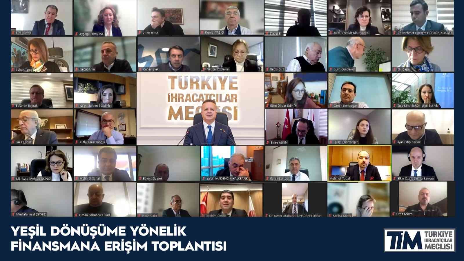 İhracatta ‘yeşil finansman’ çalışmaları hızlandı