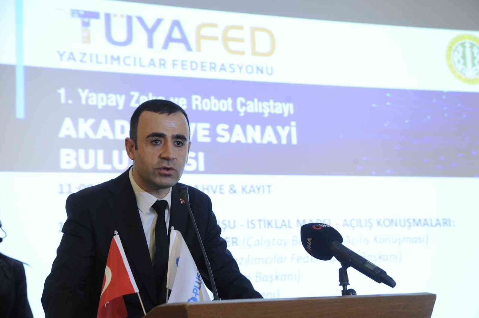 ’1. Yapay Zeka ve Robot Çalıştayı’ yazılım sektörü temsilcilerini buluşturdu