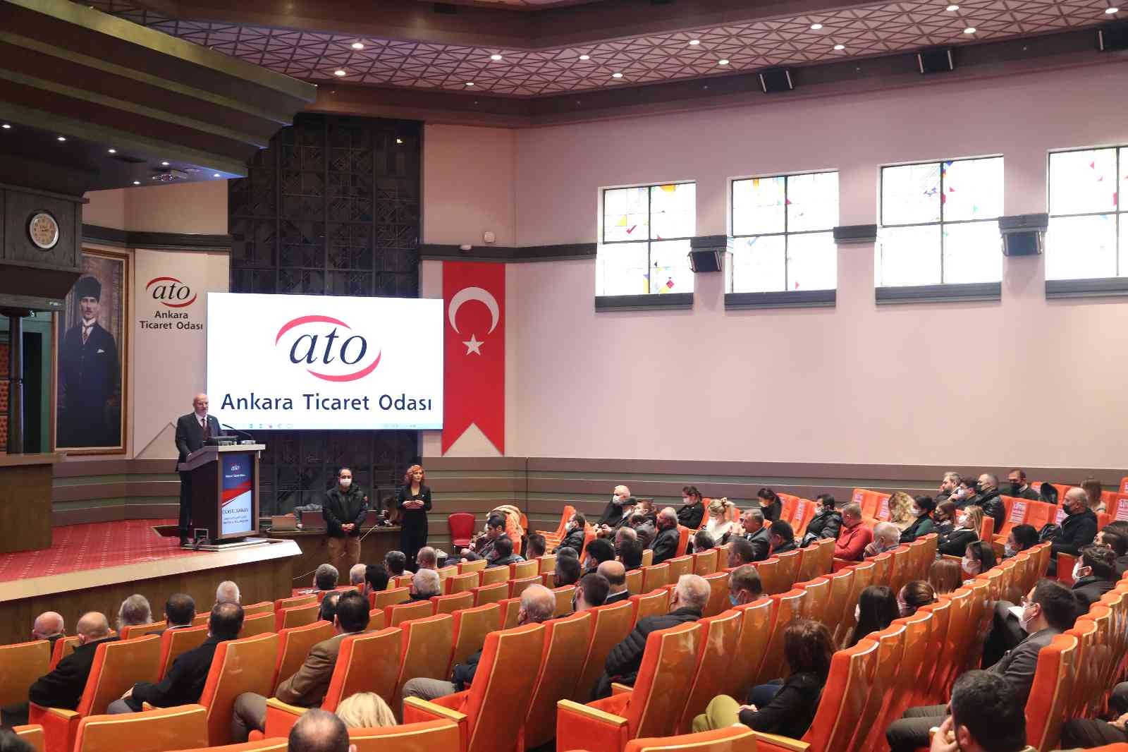 ATO Başkanı Baran’dan iş adamlarına "KOSGEB programına katılarak istihdama destek olun" çağrısı