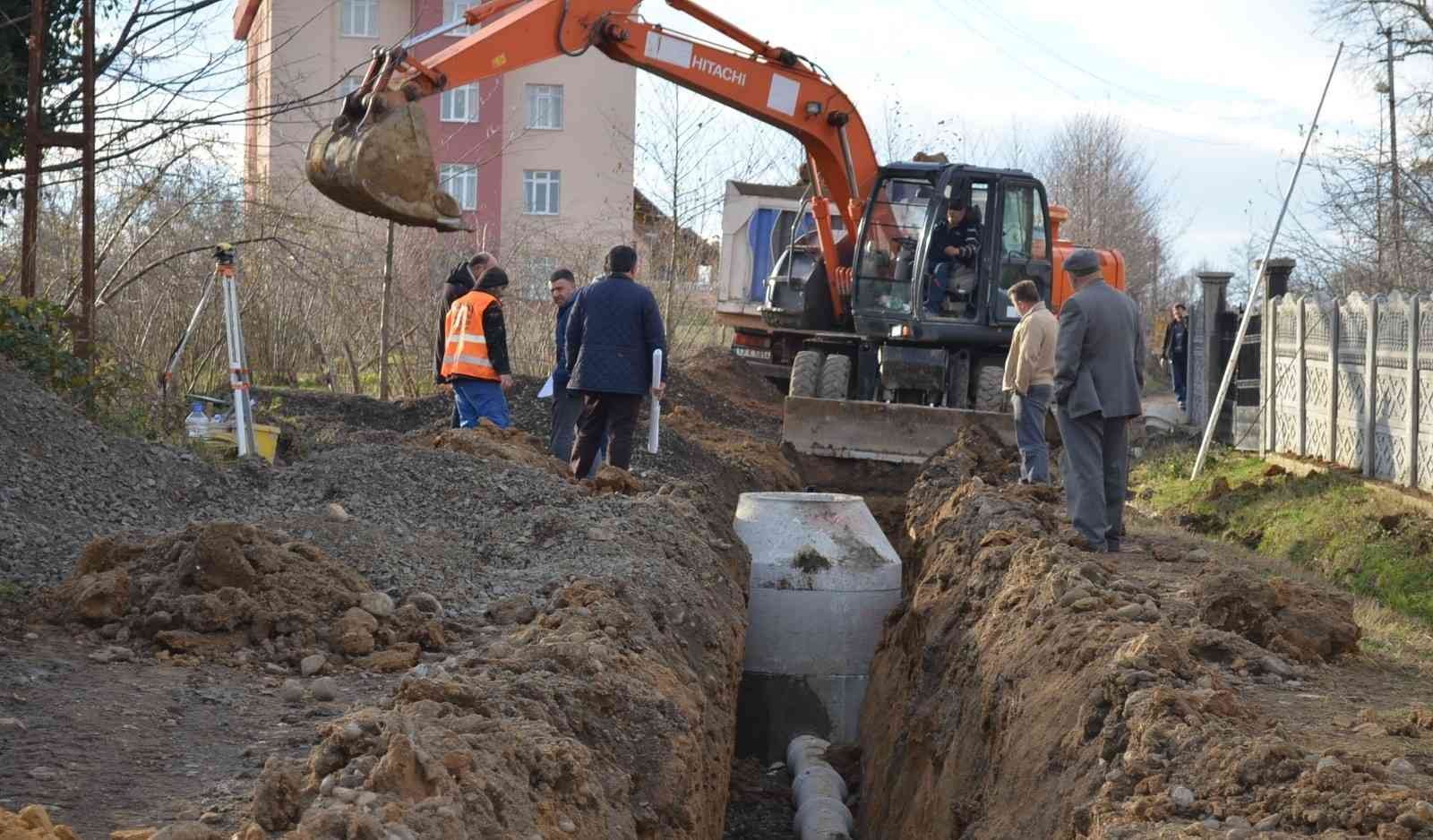 Samsun’da 1,2 milyon TL’lik altyapı yatırımı