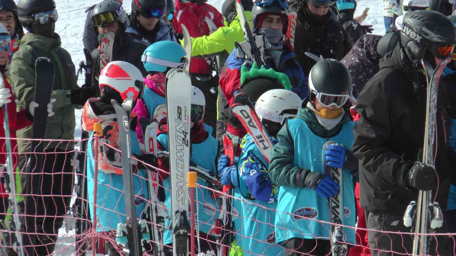 Erciyes’te sömestir yoğunluğu
