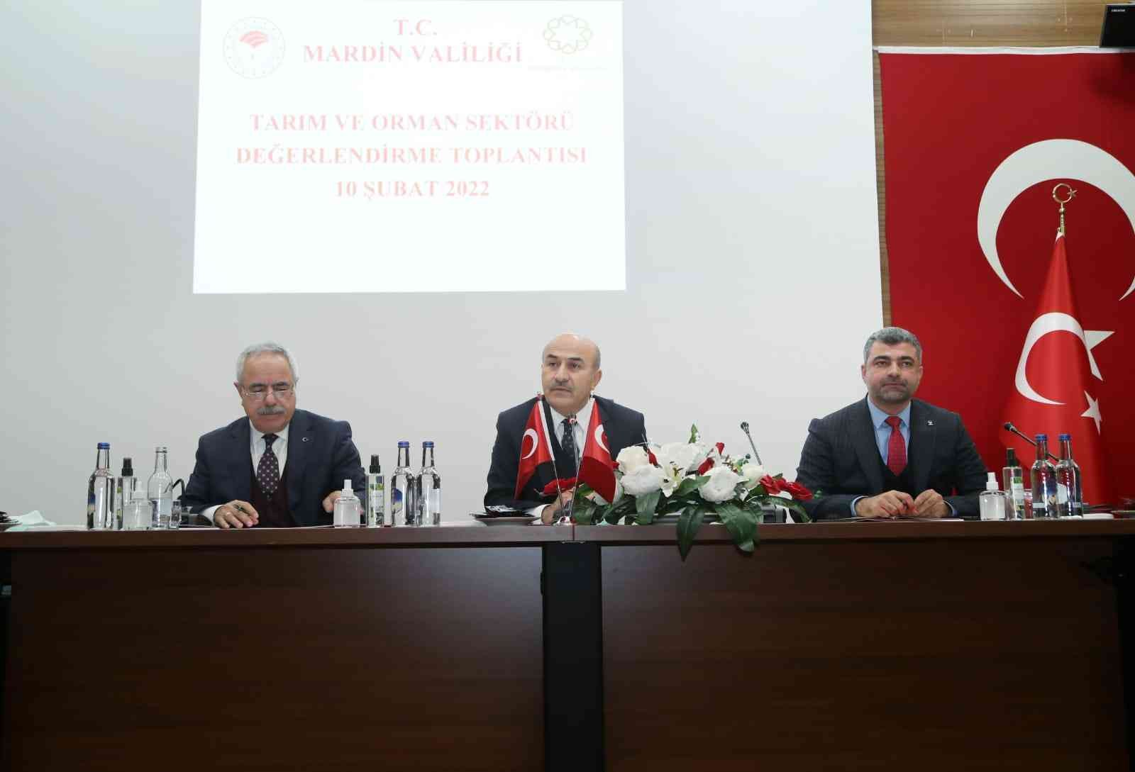 Bakan Yardımcısı Tunç, Mardin’de çiftçilerin talep ve önerilerini dinledi