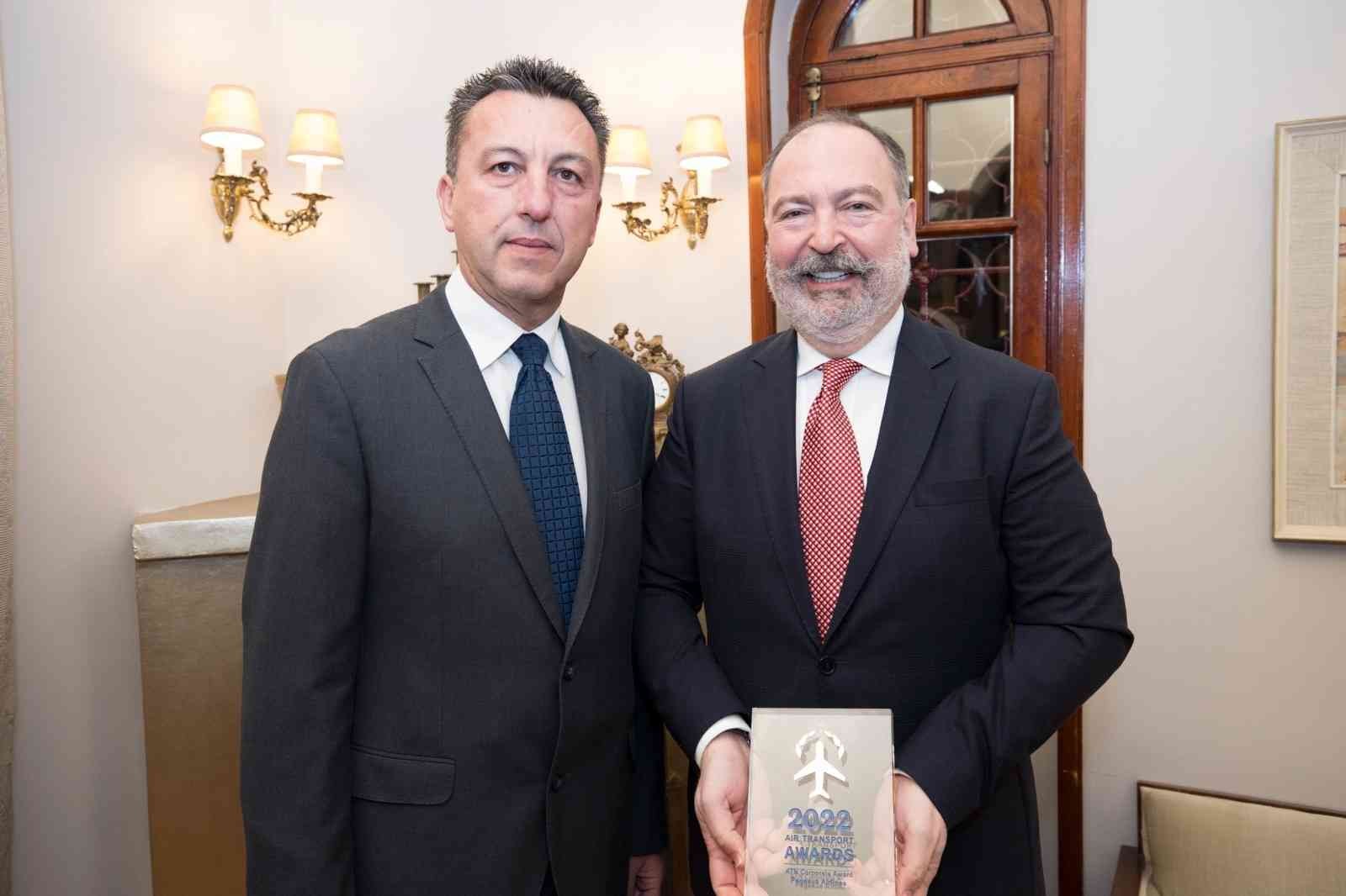 Pegasus Hava Yolları’na yurt dışından ödül