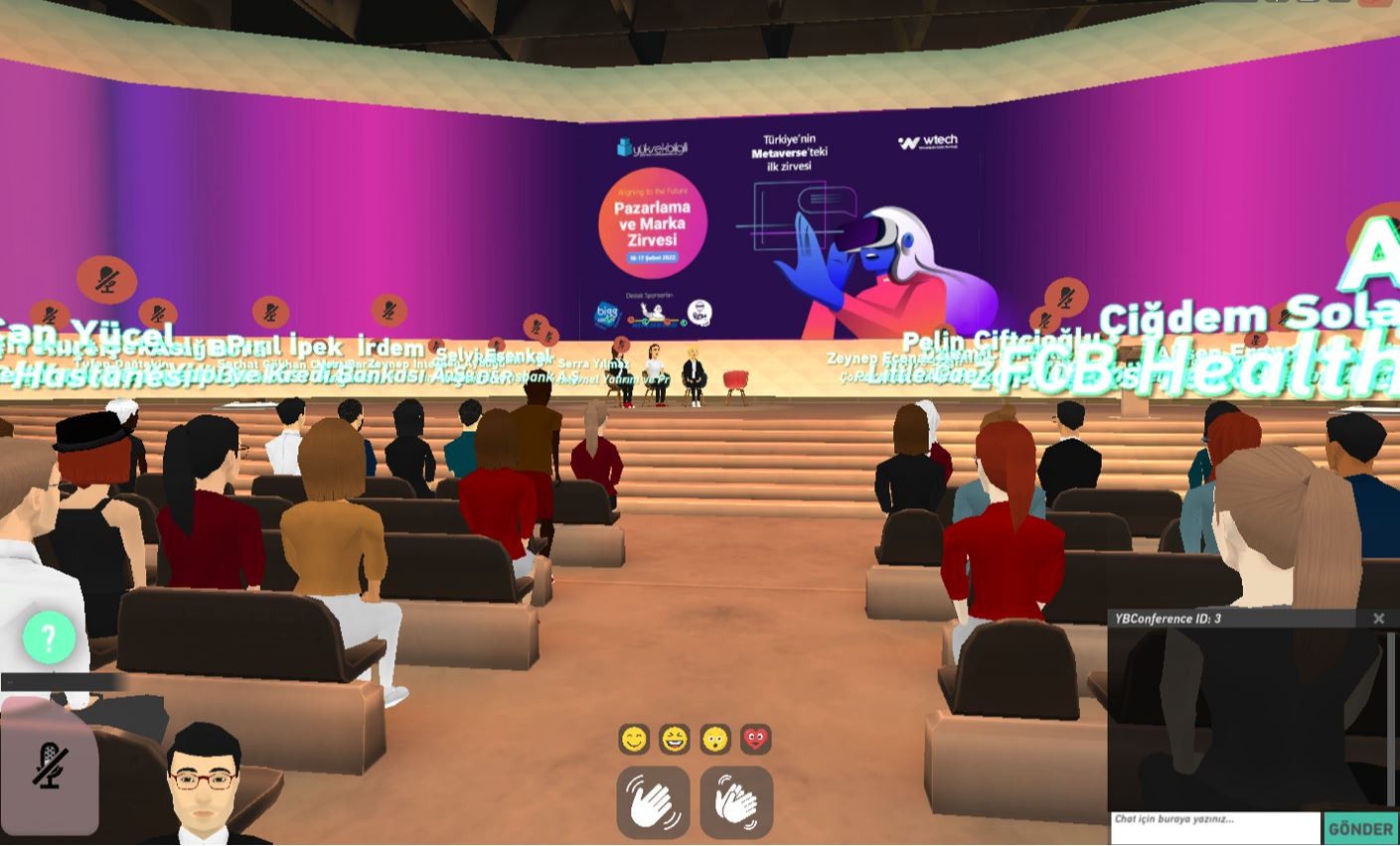 Pazarlama ve marka Metaverse evreninde konuşuldu