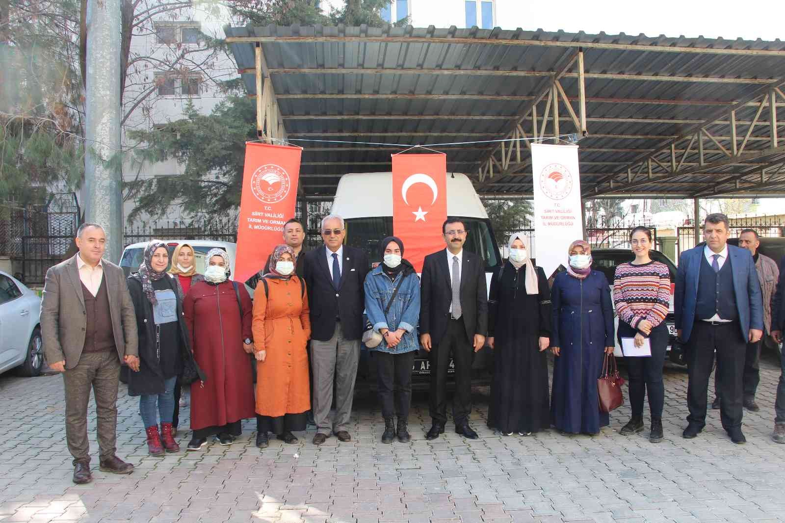 Siirtli kadınlar yılda 500 ton asma yaprağı ile ekonomiye katkı sağlayacak