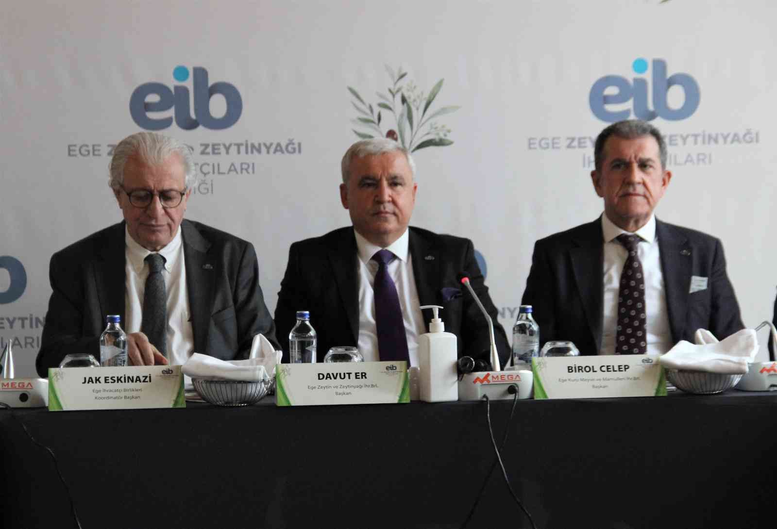 Ege Zeytin ve Zeytinyağı İhracatçılarının 5 yıllık hedefi 1 milyar dolar