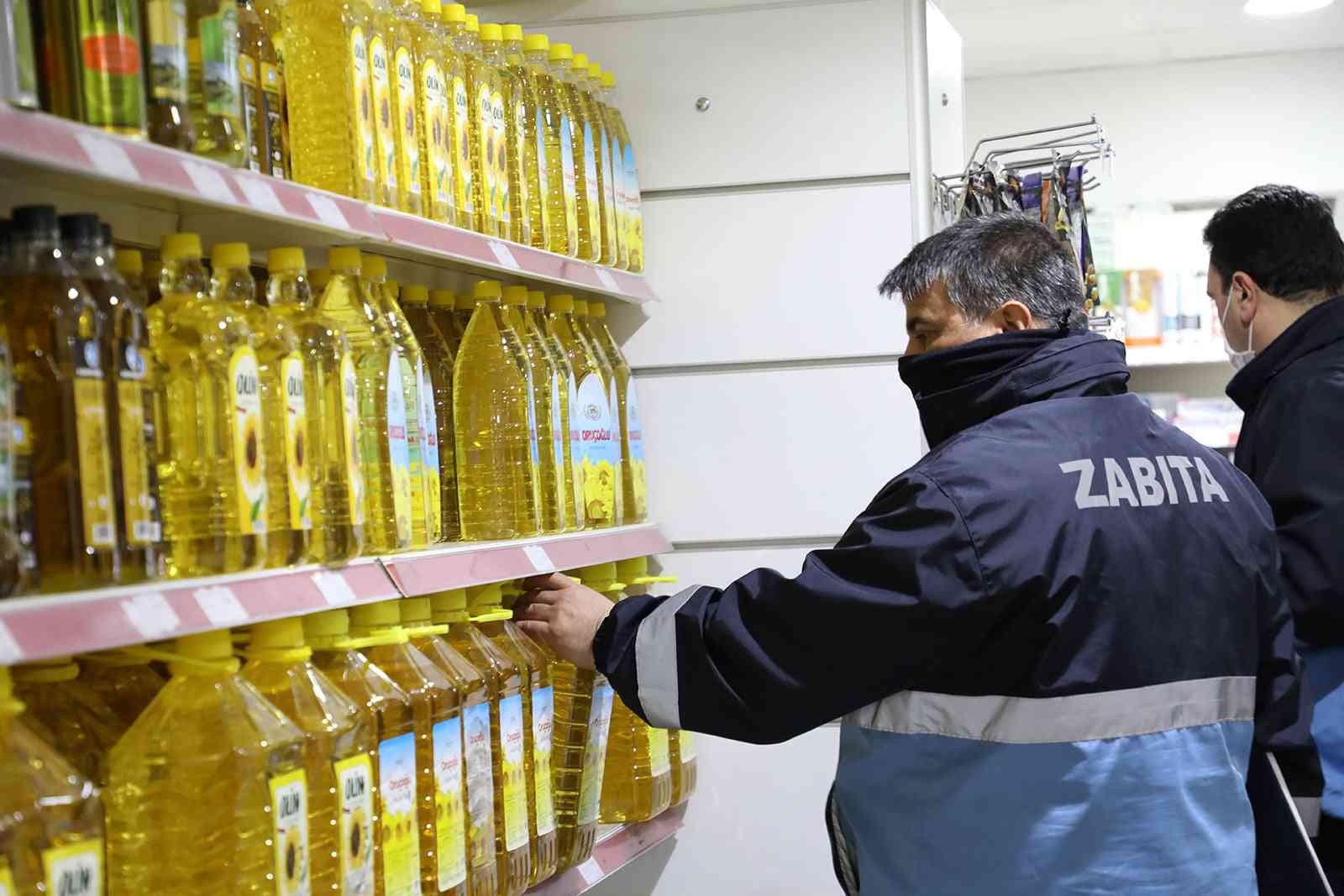 Afyonkarahisar’da zabıta ekipleri yağ denetimi yaptı