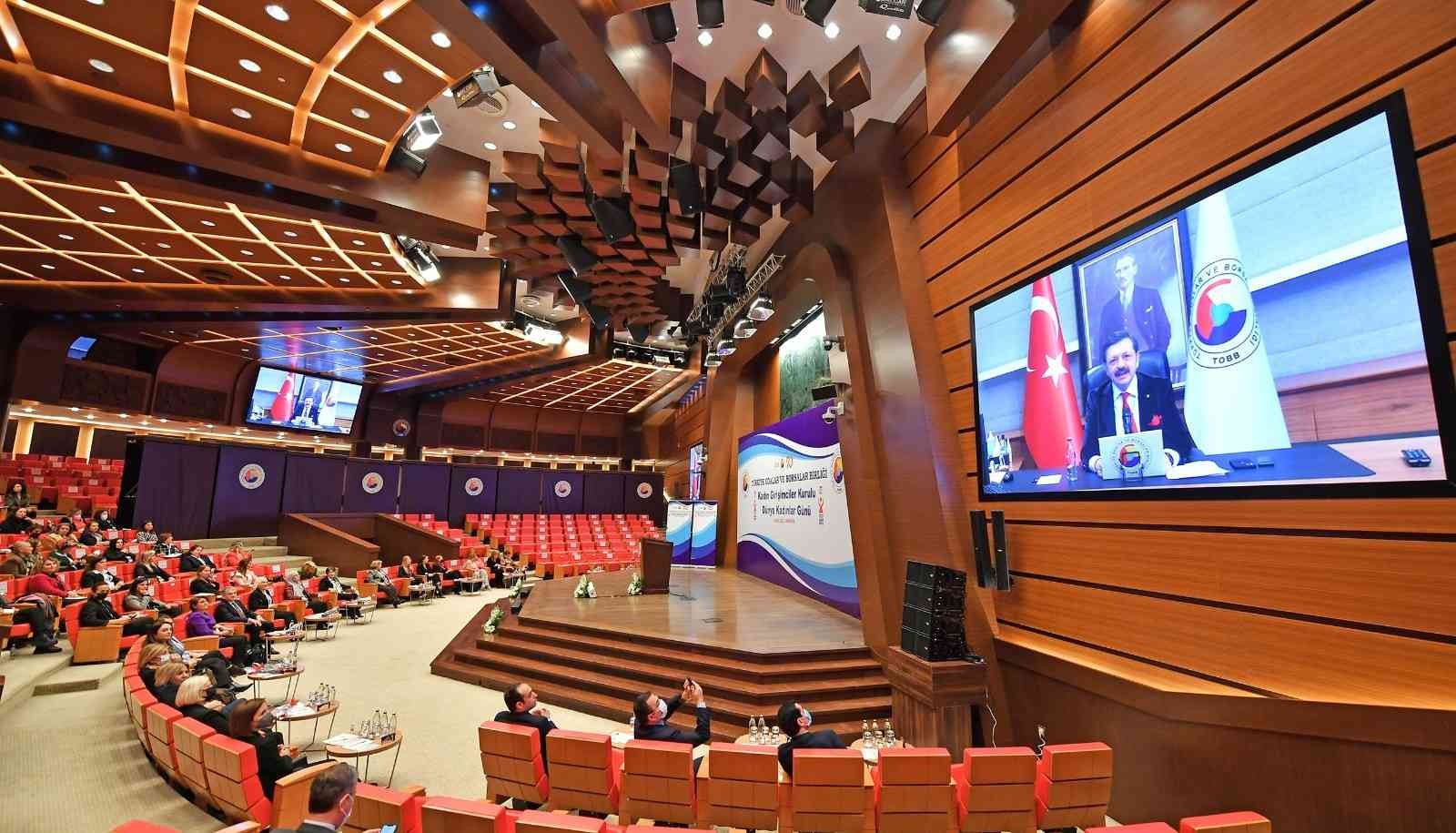 Kadın girişimciler TOBB’da bir araya geldi