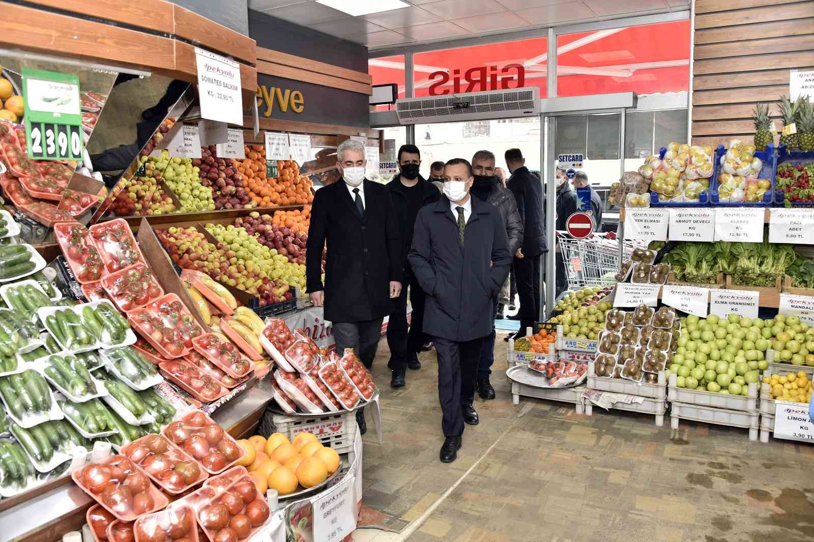 Gümüşhane’de stokçuluğa karşı sıkı denetim