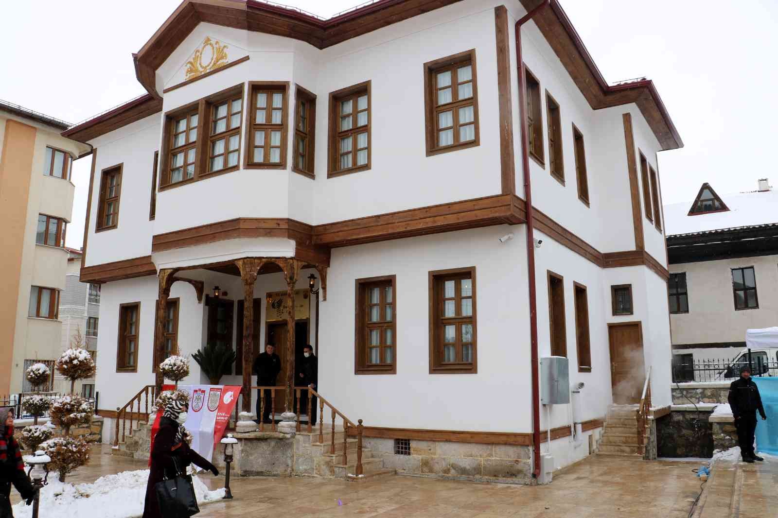 Tarihî konak kadın girişimcilere ev sahipliği yapacak